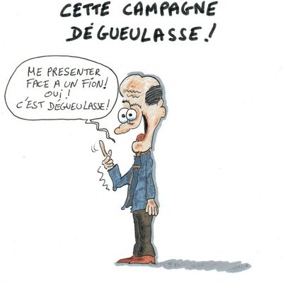 juppé juge cette campagne degueulasse!