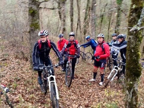 Sortie VTT au départ de Douelle: Samedi 06 Décembre2014