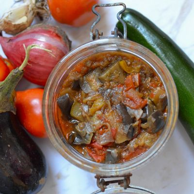 Riste d'aubergine #bocaux