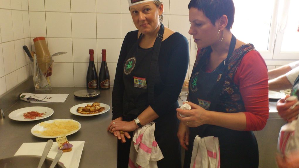 Atelier chez Pré-en-Bulles à Trépail avec un groupe de 9 personnes de chez EDF Reims très sympa, ambiance conviviale.