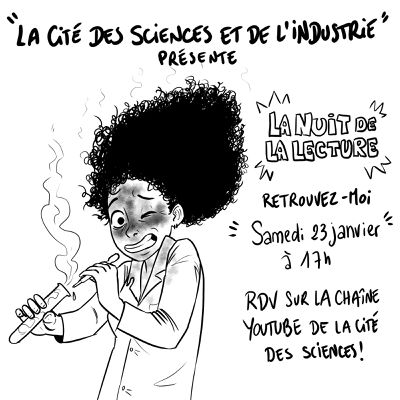 La Nuit de la lecture - Cité des sciences et de l'industrie