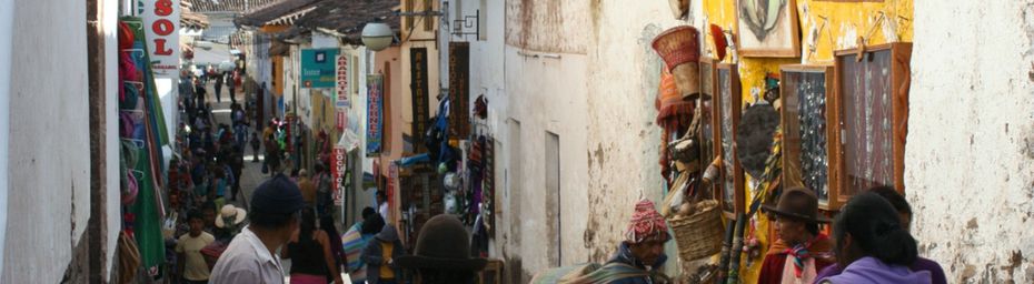 Perou: le marché de Pisac