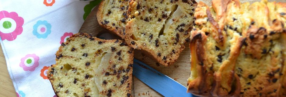 Cake poires chocolat
