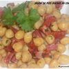 SALADE DE POIS CHICHES - CHORIZO