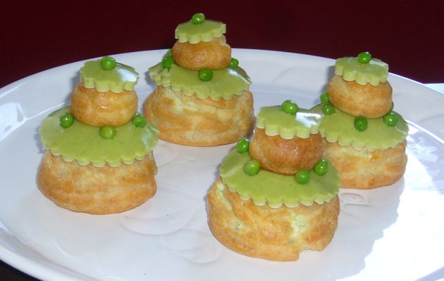 Religieuses aux petits pois