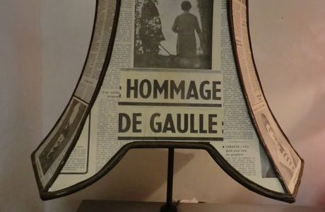Abat-jour Vintage "Général de Gaulle"