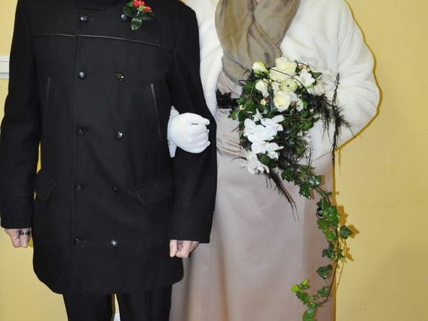 Le couple d'honneur de l'Amicale des anciens mineurs d'Algrange