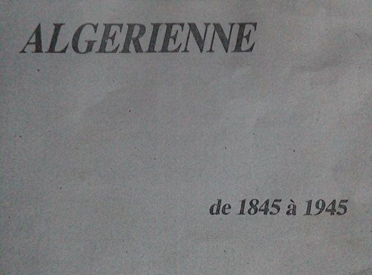 Postface au livre La Résistance Algérienne de 1845 à 1945 d'Ahmed Akkache par l'écrivain Djawad Rostom Touati. Ci-joint le PDF