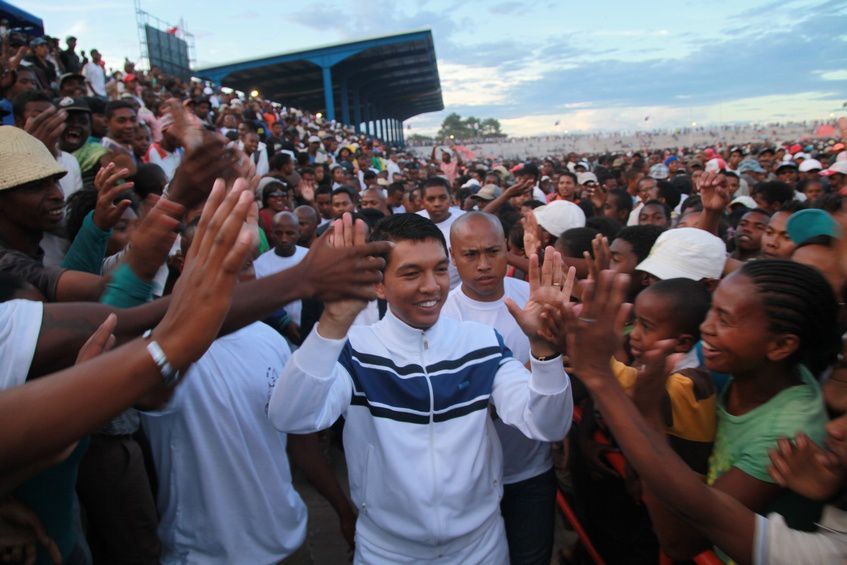 Inauguration du Kianja (Stade) Makis de Madagascar, à Andohatapenaka, par le Président Andry Rajoelina. 5ème partie. Photos: Harilala Randrianarison