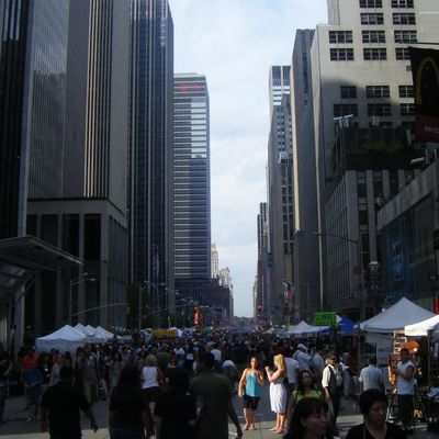 Dans les rue de New York