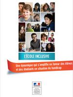 Dossier "L'École inclusive" mis en ligne sur le site du ministère