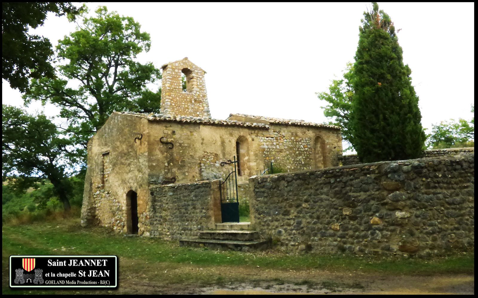 SAINT JEANNET - Chapelle SAINT JEAN - Alpes de Haute Provence - région SUD-PACA -