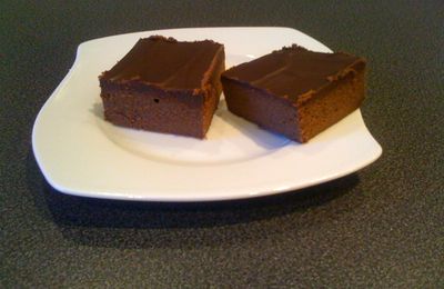 fondant glacé au chocolat