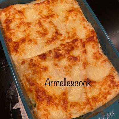 Lasagnes au saumon et épinard