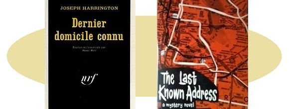 Joseph Harrington : Dernier domicile connu (Série Noire, 1966)