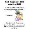 Café des parents de la rentrée 2012