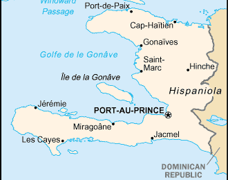 Haiti en la isla de l'Española