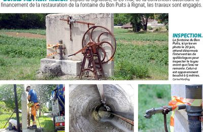 Bon Puits : nouvel article dans Voix de l'Ain du 23 juin