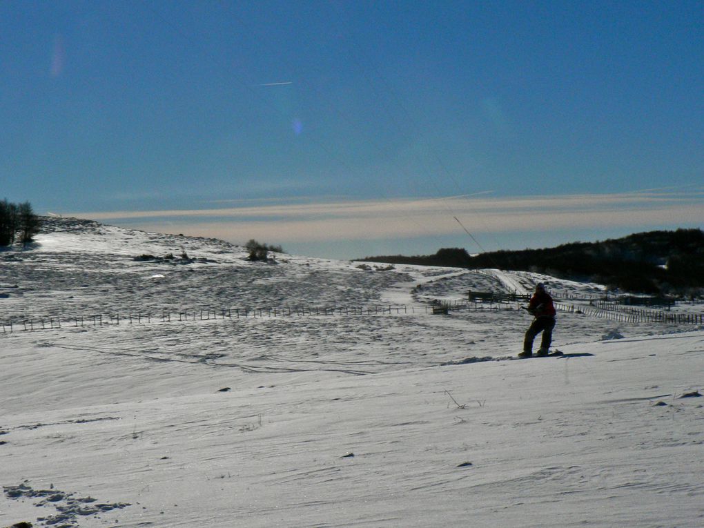 Snowkite à Bonnecombe