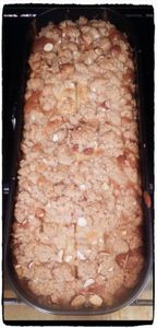 Cake à la pomme et son crumble croquant au thermomix 