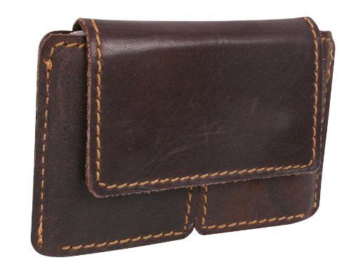 33993 Sac banane LEAS cuir véritable marron