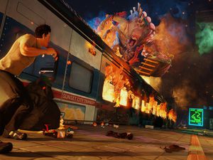 Jeux video: Deux video de gameplay pour Sunset Overdrive #XboxOne !