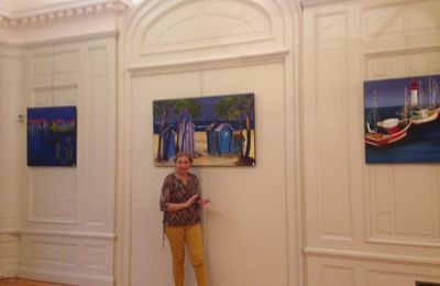  Elisabeth Roux, artiste peintre à la Mairie de Corenc du 18/11/2017 au 10/12/2017