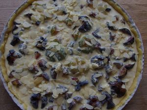 Tarte aux figues fraîches de ma colline... 2ème essai