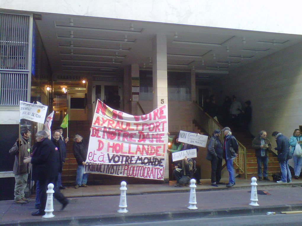 Conférence de presse du Collectif NDDL Var Est