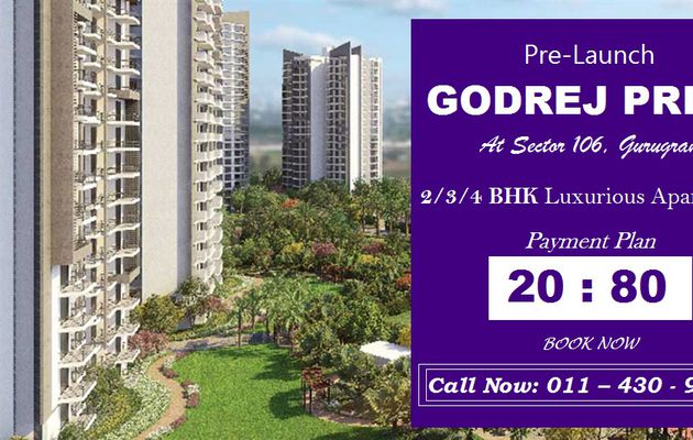 Premium luxurious Flats at Godrej Prive in Sector 106, Gurugram - EVERY WISH, FULFILLED