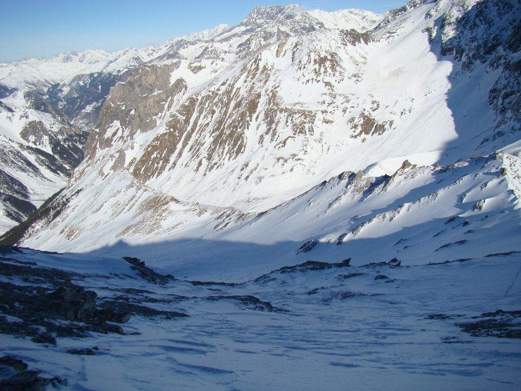 QUERMOZ . MONT DES ARCHETS . COL DE LA VANOISE, ROCHER DE LA DAVIE, ROC DU BLANCHON