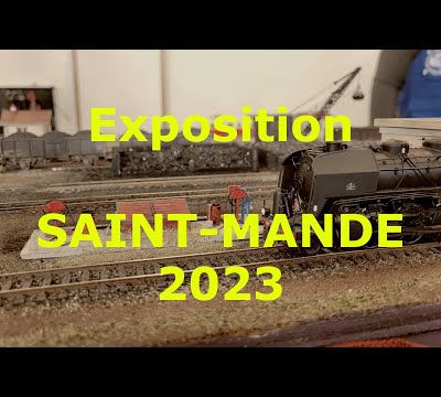 Exposition modélisme ferroviaire Saint Mandé 2023 