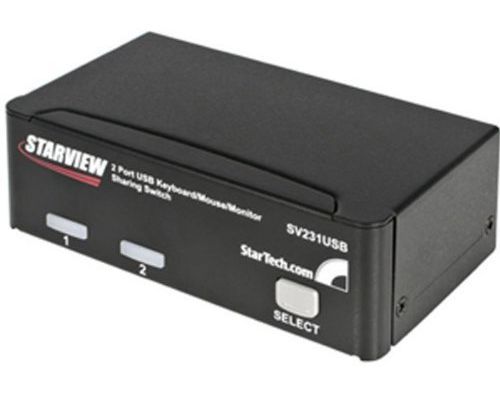StarTech.com 2-Port Professional USB KVM Switch Kit with Cables 2-Port Professional USB KVM Switch Kit with Cabl (PRA7426442)