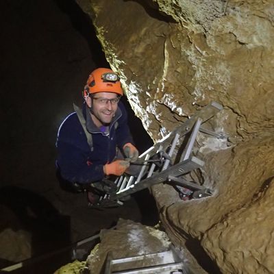 Gouffre des Petites Chailles – Réseau du Chaland – Arbecey, travaux, samedi 20 septembre 2025.