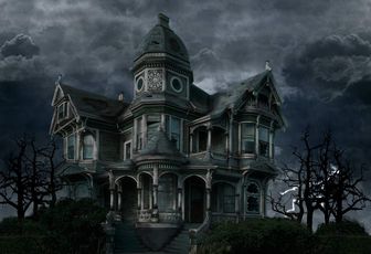 Les maisons hantées d'Halloween