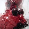 Glace aux fruits rouges