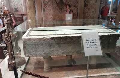 The relics of saint Geminian in Modena