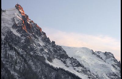 Les Alpes en hiver - Chamonix