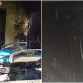 Imagini cu impact emoțional. Cum arată salonul ATI al spitalului din Constanța, unde șapte pacienți au murit în urma unui incendiu