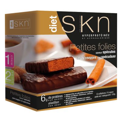 Barre hyperprotéinée SKN saveur spéculos