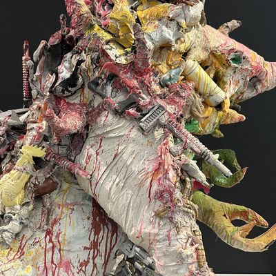 Niki de St Phalle et Tinguely au Grand Palais (11 photos)