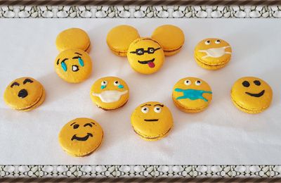  Macarons Smiley 