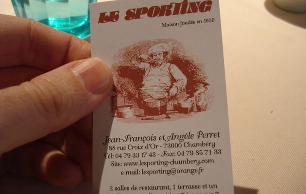 Restaurant Le Sporting à Chambery