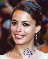 l'autographe de Bérénice Bejo César de la Meilleure Actrice