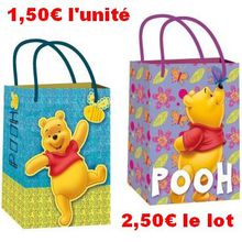 Sac cabat #Winnie The Pooh - unité ou lot