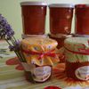 Confiture d'abricot à la lavande 