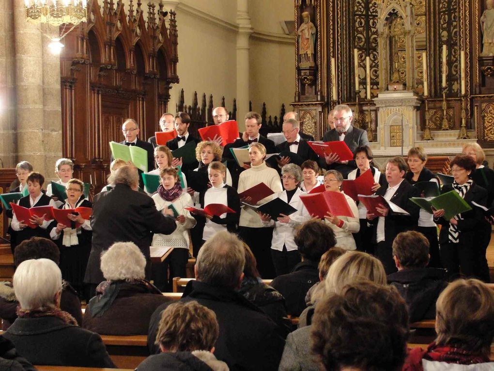 Concert de Noël avec le choeur rennais et l'ensemble vocal Alain Fromy