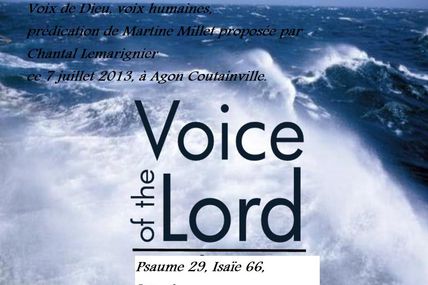 Prédication, voix de Dieu, voix humaines