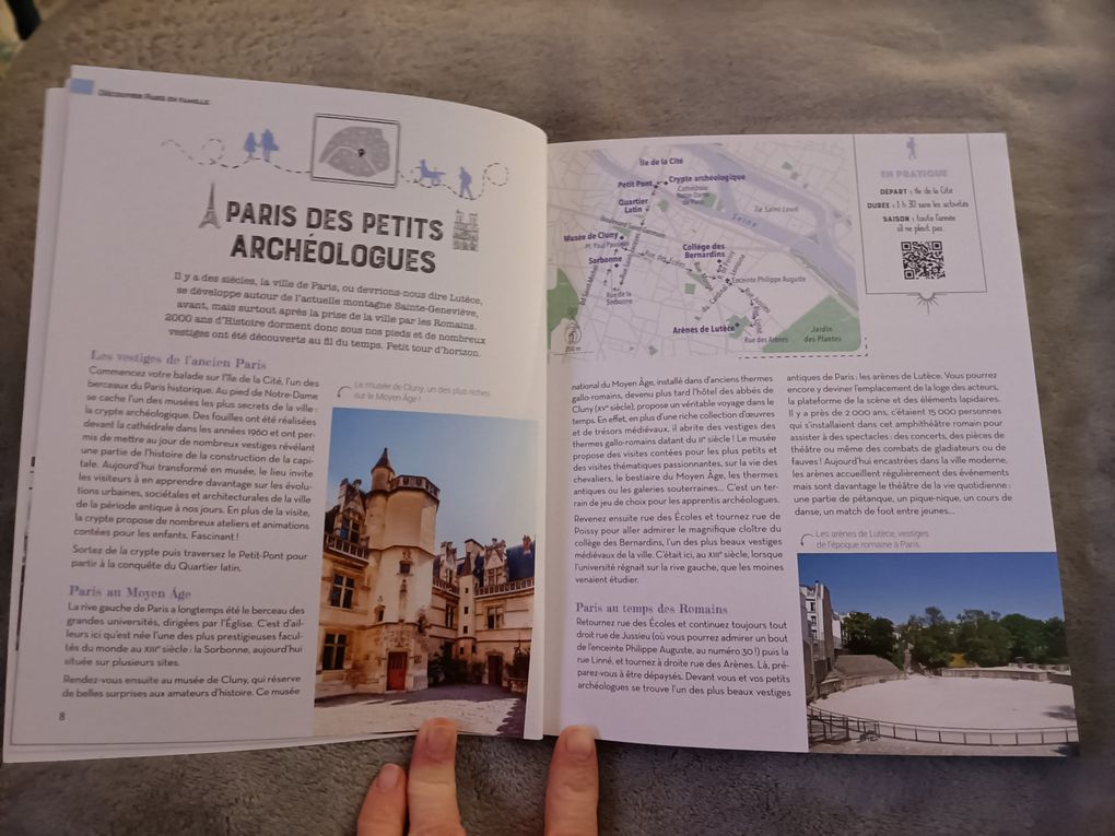 ❤️ Notre article sur le livre Découvrir Paris en Famille de notre partenaire Larousse ❤️