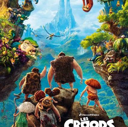 Bande-annonce en français du dessin animé Les Croods (Dreamworks).